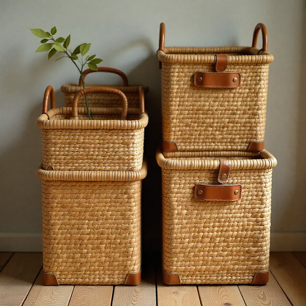 Jute fiber weaving pattern